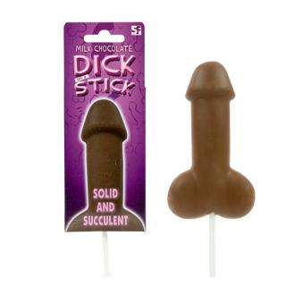 Csokoládé nyalóka - Dick on a stick!