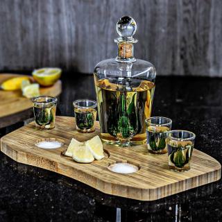 Design tequila szett pohárral és dekanterrel - Agave