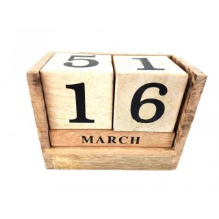 Fából készült naptár
