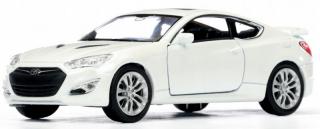 Fém autó modell - Nex 1:34 - Hyundai Genesis II Coupe Fehér: fehér