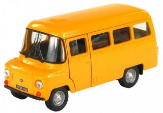 Fém autó modell - Nex 1:34 - Nysa 522 Sárga: sárga