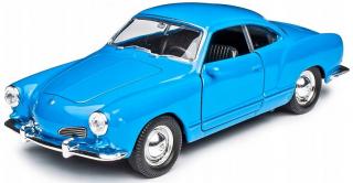Fém autó modell - Nex 1:34 - Volkswagen Karmann Ghia Coupe Kék: kek