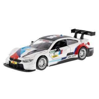 Fém autómodell - BMW M4 DTM Motorsport 1:44 Fehér: fehér