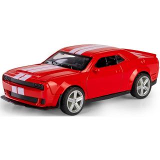 Fém autómodell - Die Cast CRASH CAR - Chevrolet Camaro Piros: piros