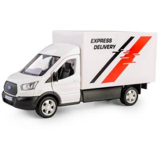 Fém autómodell - Ford Transit Chassis Cab 2018, 1:43