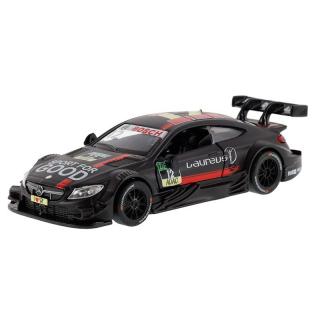 Fém autómodell - Mercedes-AMG C 63 DTM motorsport 1:43 Fekete: fekete