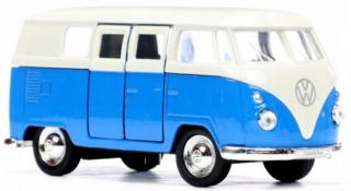Fém autómodell - Nex 1:34 - 1963 Volkswagen T1 Bus Kék: kek