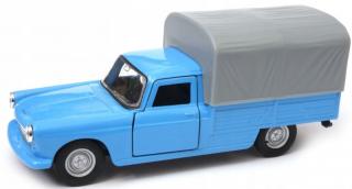 Fém autómodell - Nex 1:34 - 1968 Peugeot 404 Pick Up Kék: kek