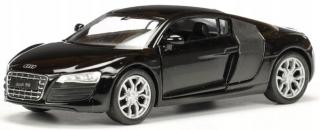 Fém autómodell - Nex 1:34 - 2009 Audi R8 Coupé V10 Fekete: fekete