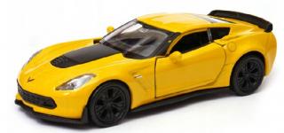 Fém autómodell - Nex 1:34 - 2017 Chevrolet Corvette Z06 Sárga: sárga