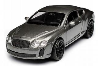 Fém autómodell - Nex 1:34 - Bentley Continental Supersports Szürke: szurke