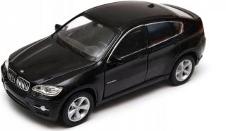 Fém autómodell - Nex 1:34 - BMW X6 Fekete: fekete