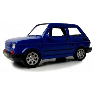 Fém autómodell - Nex 1:34 - Fiat 126 Kék: kek