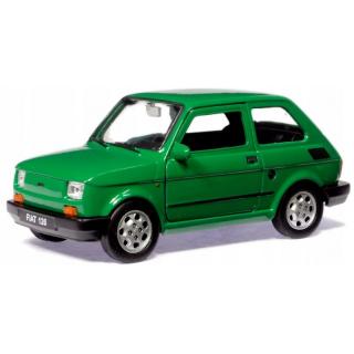 Fém autómodell - Nex 1:34 - Fiat 126 Zöld: zold