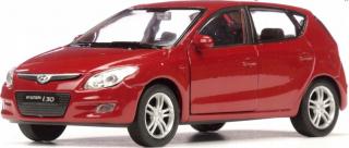 Fém autómodell - Nex 1:34 - Hyundai i30 (2009) Egyéb változatok: bordó