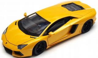 Fém autómodell - Nex 1:34 - Lamborghini Aventador Coupé Fehér: fehér