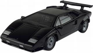 Fém autómodell - Nex 1:34 - Lamborghini Countach LP 500 S Fekete: fekete