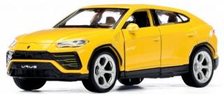 Fém autómodell - Nex 1:34 - Lamborghini Urus Sárga: sárga