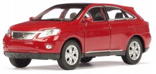 Fém autómodell - Nex 1:34 - Lexus RX 450h Piros: piros