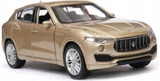 Fém autómodell - Nex 1:34 - Maserati Levante türkiz: arany