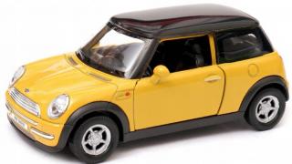 Fém autómodell - Nex 1:34 - Mini COOPER Sárga: sárga