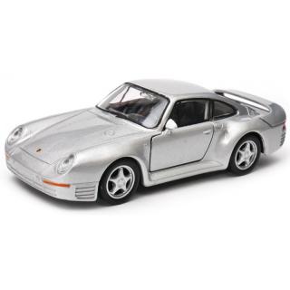 Fém autómodell - Nex 1:34 - Porsche 959 ezüst: ezüst