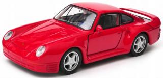 Fém autómodell - Nex 1:34 - Porsche 959 Piros: piros