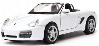 Fém autómodell - Nex 1:34 - Porsche Boxster S Fehér: fehér