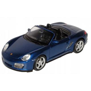 Fém autómodell - Nex 1:34 - Porsche Boxster S Kék: kek