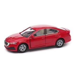 Fém autómodell - Nex 1:34 - Škoda Octavia (New Generation) Piros: piros