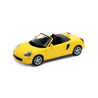 Fém autómodell - Nex 1:34 - Toyota MR2 Spyder Sárga: sárga