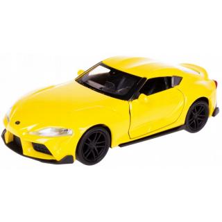 Fém autómodell - Nex 1:34 - Toyota Supra Sárga: sárga