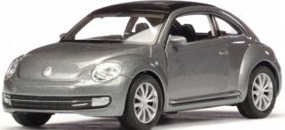 Fém autómodell - Nex 1:34 - Volkswagen The Beetle Szürke: szurke