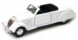 Fém autómodell - Old Timer 1:34 - 1938 Peugeot 402 (Open Top) Fehér: fehér
