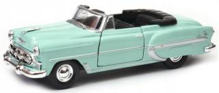 Fém autómodell - Old Timer 1:34 - 1953 Chevrolet Bel Air (Open Top) Kék: kek