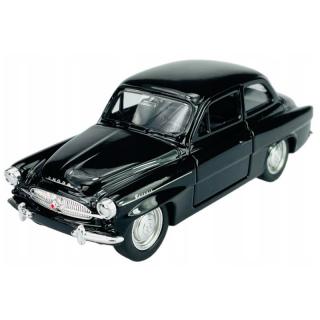 Fém autómodell - Old Timer 1:34 - Škoda Octavia (1959) Fekete: fekete