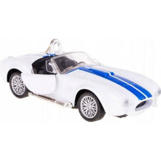 Fém autómodell - Shelby Cobra 427 1965, 1:32 Fehér: fehér