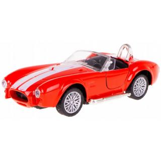 Fém autómodell - Shelby Cobra 427 1965, 1:32 Piros: piros