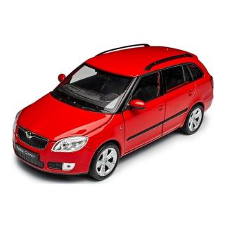 Fém autómodell - Welly 1:24 - 2009 Škoda Fabia Combi II ​