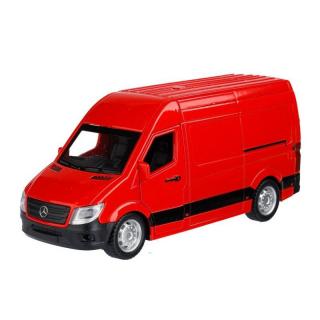 Fém modell - Mercedes-Benz Sprinter L2H2, 1:32 Piros: piros