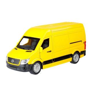 Fém modell - Mercedes-Benz Sprinter L2H2, 1:32 Sárga: sárga