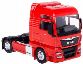 Fém modell - Transporter 1:64 - Man TGX XXL Piros: piros