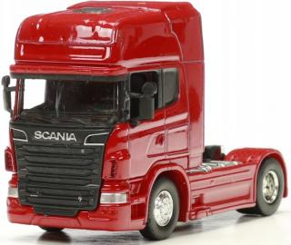 Fém modell - Transporter 1:64 - Scania V8 R730 Piros: piros