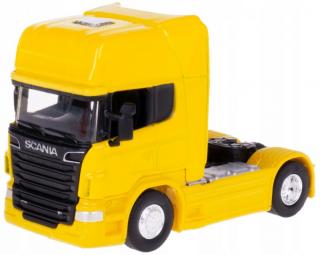 Fém modell - Transporter 1:64 - Scania V8 R730 Sárga: sárga