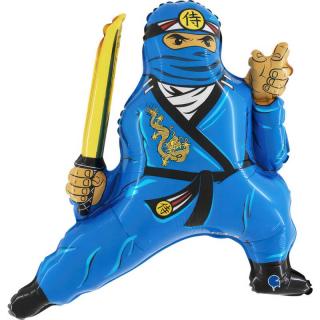 Fólia lufi - Blue Ninja - 72x69 cm