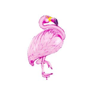 Fólia lufi - Flamingo - rózsaszín, 70x95cm