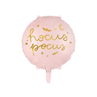 Fólia lufi -  Hocus-Pocus  45 cm Rózsaszín: Rózsaszín