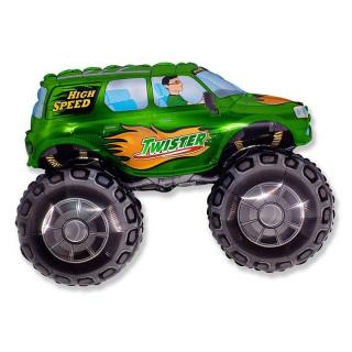 Fólia lufi - Monster Truck - 62 cm Zöld: zold