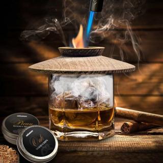 Fűrészporos füstölési fedél - Whiskey Smoker Kit