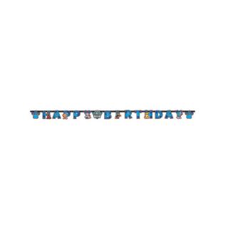 Girland - Banner - Happy birthday - Paw patrol - 13,7x179,8cm
